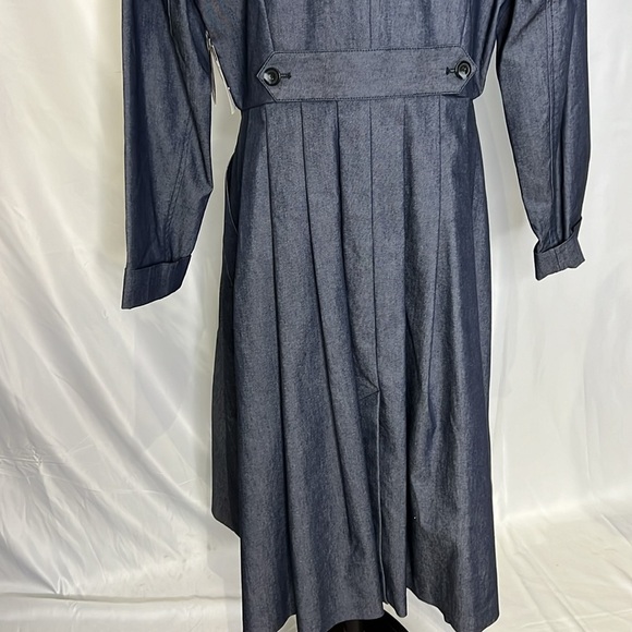 NWT Vintage Liz Claiborne Women's Button Down Dress Duster Coat - Picture 5 of 16